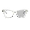 COTIA Bifocal Reading Glasses Transition Photochromic Classic Square Reader for Women's (transparent, 1.0) view 1