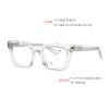 COTIA Bifocal Reading Glasses Transition Photochromic Classic Square Reader for Women's (transparent, 1.0) view 2