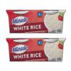 Microwavable Rice Bundle. Includes Two-8.8 Oz Packages of Minute Microwavable White Rice! Total of 4 Cups of Instant Cooked Rice! Comes With a BELLATAVO Fridge Magnet! view 1