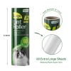 Fedicelly Large Lint Rollers Pet Hair Extra Sticky Refills,Mega Value Set 6.3 inches Wider with 320 Sheets for Cat and Dog Hair Removal,80 Sheets Per Roller (Pack of 4) view 2