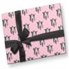 Cute Pink Skeleton Heart Wrapping Paper Premium Gift Wrap Pastel Goth Birthday Party Decoration (6 foot x 30 inch roll) view 3