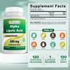 Best Naturals -- Alpha Lipoic Acid (ALA) - 600 mg (120 Count (Pack of 2)) view 2