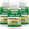 Best Naturals Alpha Lipoic Acid 300 mg 120 Capsules (120 Count (Pack of 3)) view 1