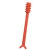 Denture Dart V4 Hard Plastic Denture Brush - Denture Gel Adhesive Remover - Remove Denture Gel Adhesive from Mouth & Gums, Oral Hygiene Products, Scraper w/Textured Grip and Rigid Bristles view 1