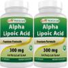 Best Naturals Alpha Lipoic Acid 300 mg 120 Capsules (120 Count (Pack of 2)) view 1