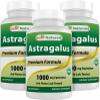 Best Naturals Astragalus Extract 1000 Mg Capsules (120 Count (Pack of 3)) view 1