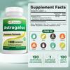 Best Naturals Astragalus Extract 1000 Mg Capsules (120 Count (Pack of 3)) view 2