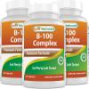 Best Naturals B 100 Complex 120 Tablets (B Complex Vitamins) (120 Count (Pack of 3)) view 1