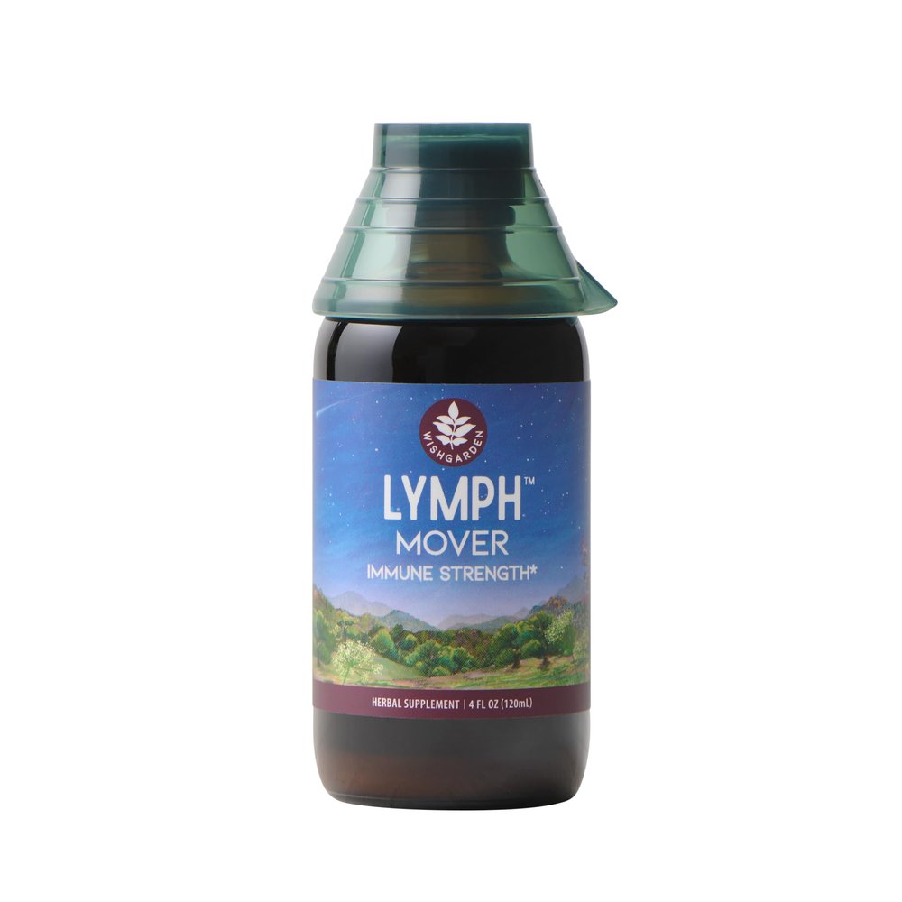WishGarden Herbs Lymph Mover Immune Strength - Natural Herbal Lymphatic Drainage and Lymphatic Cleanse Supplement with Echinacea for Immune Support, Supports Healthy Lymphatic System Function, 4oz