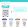 2 PCS Contacts Case Cleaner Machines, UpaClaire Daily Vision Care Manually Contact Lens Washer Cleaner Plastic view 2