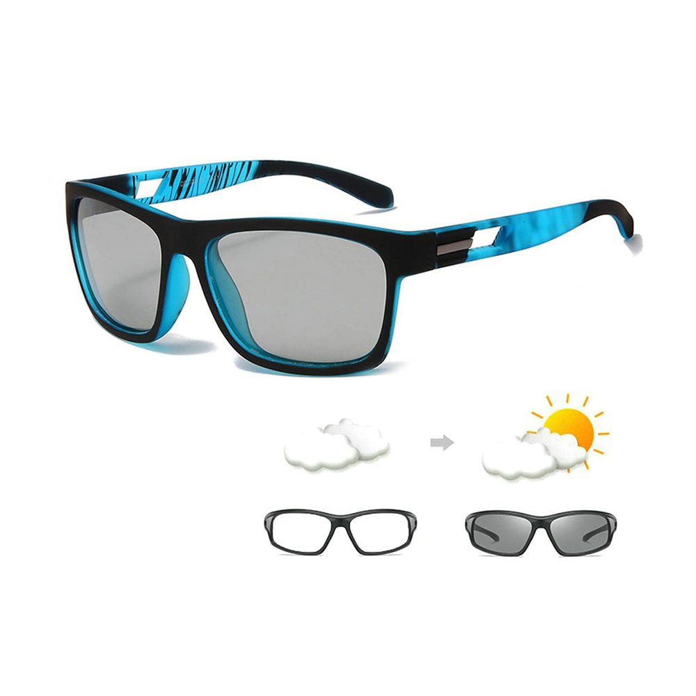 outdoor Transition Photochromic Bifocal Reading Glasses Men Sports Hyperopia Eyeglasses Women Presbyopic Sunglasses (0 magnification)