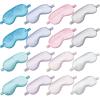 Coume 16 Pieces Silk Sleep Mask Eye Coverings for Sleeping Smooth Soft Eye Covers Mask About 20 x 9.2 cm/ 7.87 x 3.62 Inch view 1