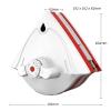 DWLOMHE Triangle Magnetic Suction, Double-Side Magnetic Glass Wiper, Double-Sided Magnetic Window Cleaner Wiper, Magnetic Glass Wiper, for high Rise Window Cleaning Windows Thickness (red) view 2