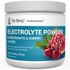 Dr. Berg Zero Sugar Hydration Keto Electrolyte Powder - Enhanced w/ 1000 mg of Potassium & Real Pink Himalayan Salt (NOT Table Salt) - Pomegranate and Cherry Hydration Drink Supplement - 50 Servings view 1