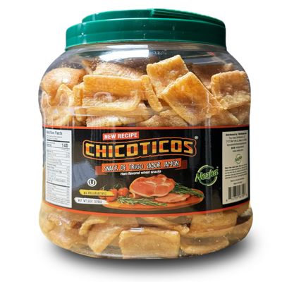 Chicoticos Nezka Jamn - Cuban Delicious Ham Flavored Crunchy Snacks - 6 Oz