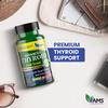 America Medic & Science Advanced Thyroid (60 Capsules) | Thyroid Support for Men and Women | Mood and Energy Booster Supplement | with Natural Ashwagandha, Iodine, Selenium, and Vitamin B12 view 3