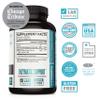 Zhou Magnesium Glycinate - Pure Mag Glycenate Supplement for Men & Women, Natural Sleep Aid, Heart Health Support, Muscle Relaxation & Vitality - 180 Vegan Friendly Capsules view 2