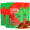 Chuza Spicy Dried Mango Slices, Mexican Snacks Chili Mango Dried Fruit,Sweet and Spicy Healthy Mexican Candy for Adult and Children ,Fresh and Natural Dried Mango-3 Pack view 1