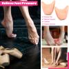 Zhanmai 6 Pcs Toe Cover Protectors for Women Silicone Toe Pouch Caps Gel Pads Pointe Shoes Protectors Gel Ballet Dance Sock Pads with Breathable Hole for Ball of Foot Metatarsal(Beige) view 4