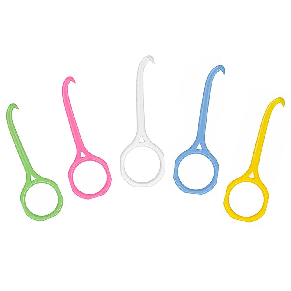 Angzhili 5 Pcs Clear Aligner Removal Tool for Invisalign Braces,Aligner Remove Hook for Retainers,Aligners Trays,Oral Care Accessory, Personal Orthodontic Supplies