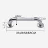 HongLianRiven Bath Handle Towel Rail Grab Bar Bathtub and Shower Safety Straight Safety Handrail Wall Mount Anti-Slip Handicap Pregnant Woman (Color : White, Size : 48cm) view 2