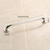 Bath Handle Towel Rail Non-Slip Grab Bar Grab Rails Safety Support Rail Handle-Grab Rail Handrail Shower Toilet (Size : 60CM) view 2