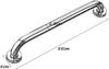 HongLianRiven Bath Handle Towel Rail Grab Bars Wall-Mounted, Non-Slip Safety Rail Handrail, Disabled Toilet Elderly Pregnant Women view 2