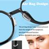 Eyeglass Nose Pads, Adhesive Anti Slip Eyeglasses Nose Grips with Airbag,3.2mm Thickness for Eyeglasses Sunglasses Reading Glasses,10 Pairs,Transparent view 2