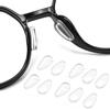 Eyeglass Nose Pads, Adhesive Anti Slip Eyeglasses Nose Grips with Airbag,3.2mm Thickness for Eyeglasses Sunglasses Reading Glasses,5 Pairs,Transparent view 1