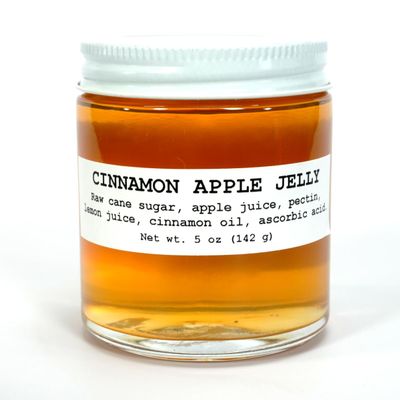 Cinnamon Apple Jelly, 5 oz - Craft, Gourmet, Unusual Jams & Jellies Made in West Virginia, USA