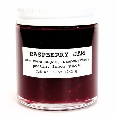 Smoke Camp Crafts Raspberry Jam, 5 oz - Craft, Gourmet, Unusual Jams & Jellies Made in West Virginia, USA