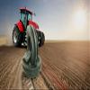 Two 400x15, 400-15, 4.00x15, 4.00-15 3 Rib Front Tractor Tires With Tubes F2 view 2
