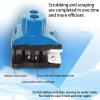 DWLOMHE Double-Sided Magnetic Window Cleaner Wiper, Window Cleaner, Outside Window Cleaner, Double-Side Magnetic Glass Wiper, for High-Rise Double Car Glazed Windows Thickness view 3
