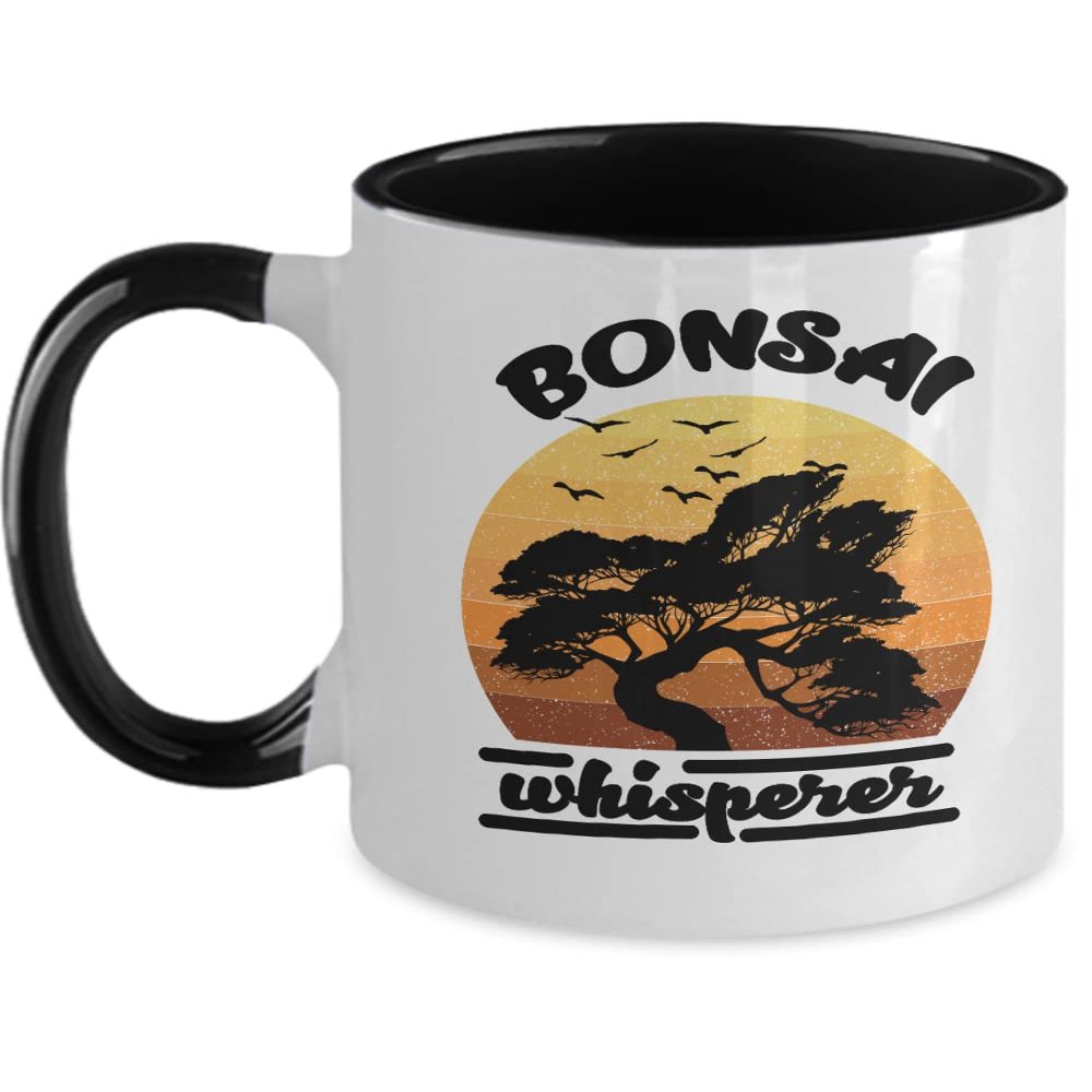 Bonsai Coffee Mug, Bonsai Lover Gift, Gardner Mug, Bonsai Tree Gift, Bonsai Whisperer, For Him, For Her