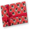 Cute African American Cupid Black Wrapping Paper Premium Valentine's Day Gift Wrap Party Decoration (12 foot x 30 inch roll) view 4