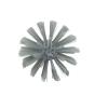 SPARTA Industrial Tank Brush Head Pipe Brush Head, Drain Brush with 3/4" Thread Hole (Handle Not Included) for Commercial Use, Plastic, 4 x 7.1 Inches, Gray, (Pack of 6) view 2