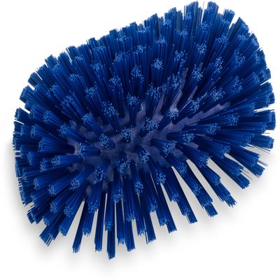 SPARTA Tank and Kettle Scrub Brush Heavy-Duty Tile Brush, Color-Coded and Handle Compatible (Sold Separately) for Optimal Access In Spacious Containers, Plastic, 5.5 X 9.5 Inches, Blue, (Pack of 2)