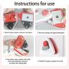 DWLOMHE Double-Sided Window Cleaner Glass Wiper Magnetic Cleaning Tools, Triangle Magnetic Suction, Magnetic Window Cleaner, Outside Window Cleaner, for Double Glazed Window Thickness view 4