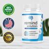 (2 Pack) Remind Solution for Memory Advanced Cognitive Brain Health Function Focus Max Concentration Recall Supplement (120 Capsules) view 3