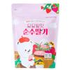 Dried Strawberry Chips, 3 PACK [ 100% Real Freeze Dried Fruits ] Korean Fruit Snack, Healthy Vegan Snacks for Kids [ Jeollanamdo Foods ] view 1