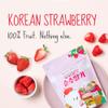 Dried Strawberry Chips, 3 PACK [ 100% Real Freeze Dried Fruits ] Korean Fruit Snack, Healthy Vegan Snacks for Kids [ Jeollanamdo Foods ] view 3