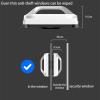 DWLOMHE Double-Sided Window Cleaner Glass Wiper Magnetic Cleaning Tools, Double-Sided Magnetic Window Cleaner Wiper, Robot Remote Control Automatic Glass Cleaning Artifact view 2