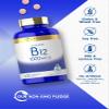 Carlyle Vitamin B12 1000 mcg | 400 Tablets | Vegetarian, Non-GMO, Gluten Free Supplement view 4