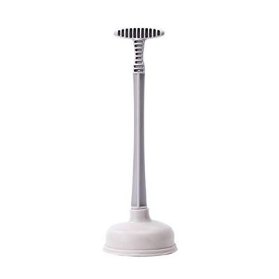 WYDNX Convenient Toilet Plunger Clog Remove Tool Toilet Pipe Cleaner Unclogged Tool for Bathroom Kitchen Sink Drain Shower Tub House Use (Color : Gray)