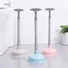 WYDNX Convenient Toilet Plunger Clog Remove Tool Toilet Pipe Cleaner Unclogged Tool for Bathroom Kitchen Sink Drain Shower Tub House Use (Color : Gray) view 3