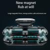 DWLOMHE Magnetic Window Cleaner, Double-Side Magnetic Glass Wiper, Glass Washing Cleaning Tool Brush, Window Cleaner, Outside Window Cleaner, for Cleaning Windowstriangle Magnetic Suction 3-28mm view 3