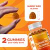 Vitamatic Turmeric Gummy with Ginger & Black Pepper Extract  60 Vegan Gummies Each | 2 Pack (120 Gummies) 95% Curcuminoids  Powerful Antioxidant & Inflammatory Support view 3