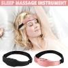 Cloudro Electric Sleep Massager Scalp Massager - Portable Forehead Massager with Adjustable Wraps Design - Intelligent Sleep Instrument Gifts - Relaxation Device for Men Women Dad Mom (Black) view 2