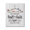 Stupell Industries Clothed with Strength Dignity Chic Motivational Laundry Phrase, Design by Kristen Brockmon view 1