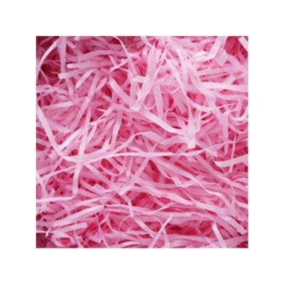 1 Bag Box Filling Material Attractive 50g Package Basket Filler Shredded Paper Useful Pink